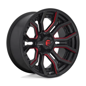 Fuel – D712 RAGE – Black – 20″x10″ -18mm – Summer Wheels – D71220009847